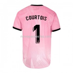 Camisolas Real Madrid Thibaut Courtois 1 Guarda-redes Homem Quarto 2021-2022 Manga Curta