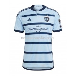 Camisolas Sporting Kansas City Homem Casa 2023-2024 Manga Curta