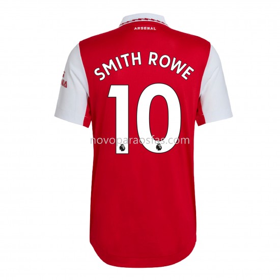 Camisolas Arsenal Smith Rowe 10 Casa 2022-2023 Manga Corta
