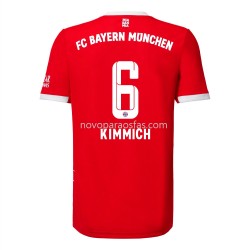 Camisolas Bayern de Munique Kimmich 6 Casa 2022-2023 Manga Corta