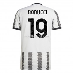 Camisolas Juventus Bonucci 19 Casa 2022-2023 Manga Corta