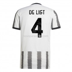 Camisolas Juventus De Ligt 4 Casa 2022-2023 Manga Corta