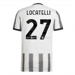 Camisolas Juventus Locatelli 27 Casa 2022-2023 Manga Corta