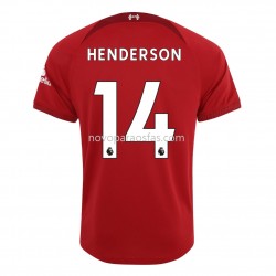 Camisolas Liverpool Henderson 14 Casa 2022-2023 Manga Corta