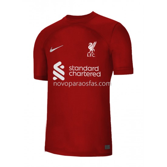 Camisolas Liverpool Casa 2022-2023 Manga Corta