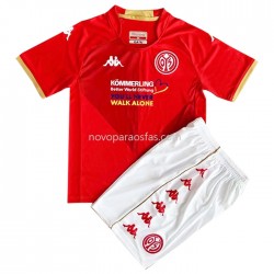 Camisolas Mainz 5 Criança Casa 2022-2023 Manga Corta