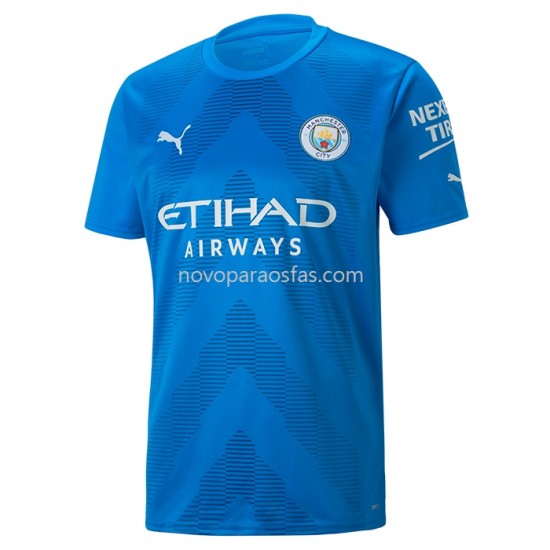 Camisolas Manchester City Guarda-redes Visitante 2022-2023 Manga Corta