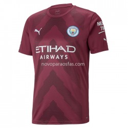 Camisolas Manchester City Guarda-redes Casa 2022-2023 Manga Corta