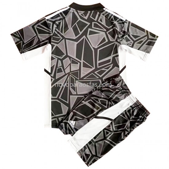 Camisolas Manchester United Guarda-redes Criança Visitante 2022-2023 Manga Corta