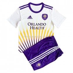 Camisolas Orlando City Criança Visitante 2022-2023 Manga Corta