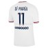 Camisolas Paris Saint-Germain Di Maria 11 Quarto 2021-2022 Manga Corta