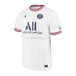 Camisolas Paris Saint-Germain Quarto 2021-2022 Manga Corta