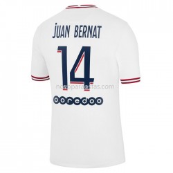 Camisolas Paris Saint-Germain Juan Bernat 14 Quarto 2021-2022 Manga Corta