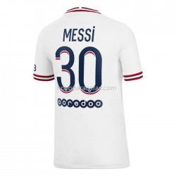 Camisolas Paris Saint-Germain Lionel Messi 30 Quarto 2021-2022 Manga Corta