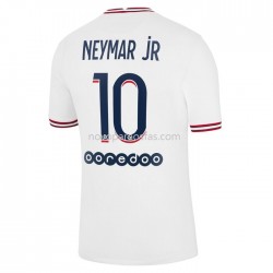 Camisolas Paris Saint-Germain Neymar Jr 10 Quarto 2021-2022 Manga Corta