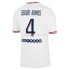 Camisolas Paris Saint-Germain Sergio Ramos 4 Quarto 2021-2022 Manga Corta