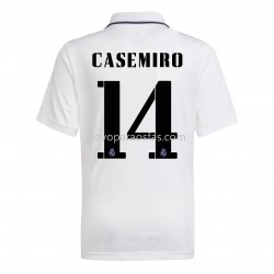 Camisolas Real Madrid Casemiro 14 Casa 2022-2023 Manga Corta