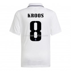 Camisolas Real Madrid Kroos 8 Casa 2022-2023 Manga Corta