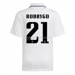 Camisolas Real Madrid Rodrygo 21 Casa 2022-2023 Manga Corta