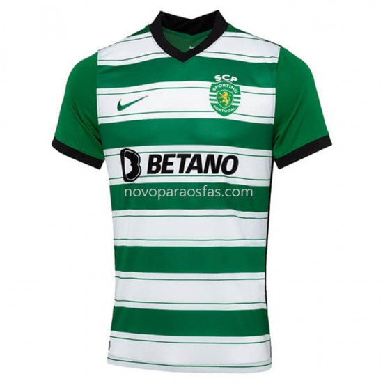 Camisolas Sporting CP Casa 2022-2023 Manga Corta