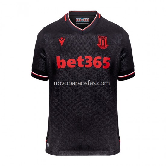 Camisolas Stoke City Visitante 2022-2023 Manga Corta