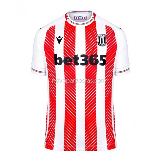 Camisolas Stoke City Casa 2022-2023 Manga Corta