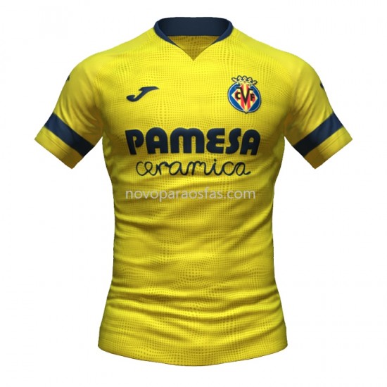 Camisolas Villarreal CF Casa 2022-2023 Manga Corta