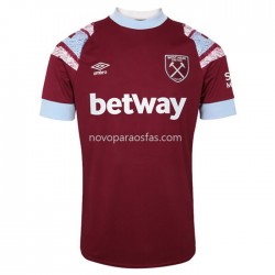 Camisolas West Ham United Casa 2022-2023 Manga Corta