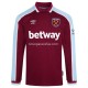 Camisolas West Ham United Casa 2021-2022 Manga Larga