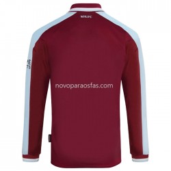 Camisolas West Ham United Casa 2021-2022 Manga Larga