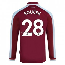 Camisolas West Ham United Tomas Casa 2021-2022 Manga Larga