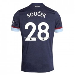 Camisolas West Ham United Tomas Alternativo 2021-2022 Manga Corta