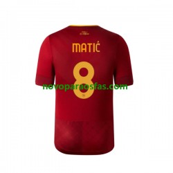 Camisolas AS Roma Matic 8 Homem Casa 2022-2023 Manga Curta