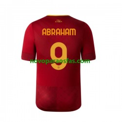 Camisolas AS Roma Tammy Abraham 9 Homem Casa 2022-2023 Manga Curta