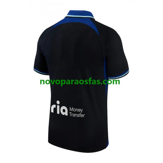 Camisolas Atlético Madrid Homem Visitante 2022-2023 Manga Curta