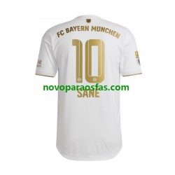 Camisolas Bayern de Munique Leroy Sane 10 Homem Visitante 2022-2023 Manga Curta