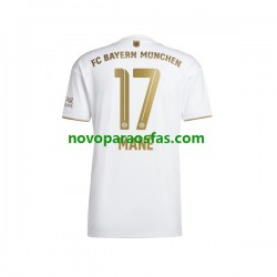 Camisolas Bayern de Munique Sadio Mane 17 Homem Visitante 2022-2023 Manga Curta