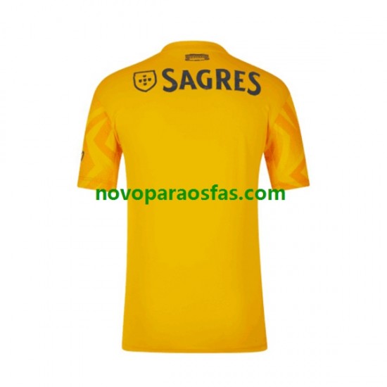 Camisolas Benfica Homem Visitante 2022-2023 Manga Curta