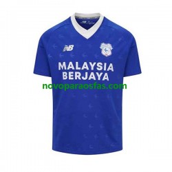 Camisolas Cardiff City Homem Casa 2022-2023 Manga Curta