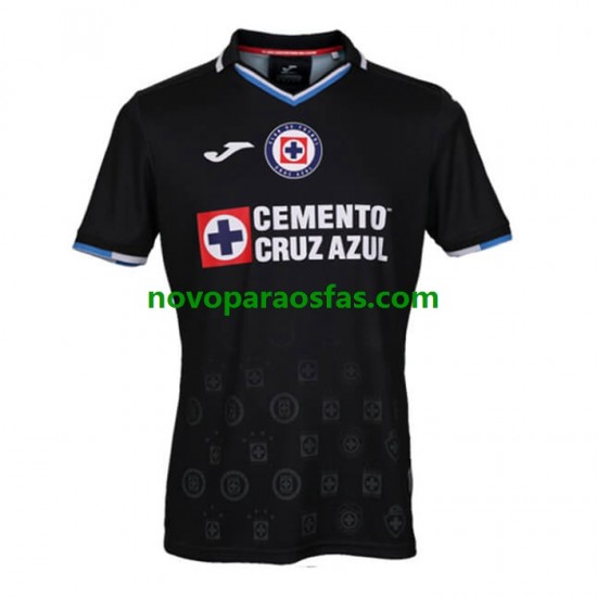 Camisolas Cruz Azul Homem Alternativo 2022-2023 Manga Curta