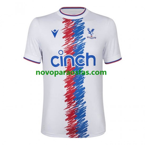 Camisolas Crystal Palace Homem Visitante 2022-2023 Manga Curta