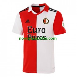 Camisolas Feyenoord Rotterdam Homem Casa 2022-2023 Manga Curta