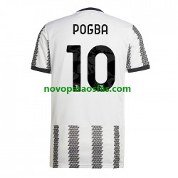 Camisolas Juventus Pogba 10 Homem Casa 2022-2023 Manga Curta