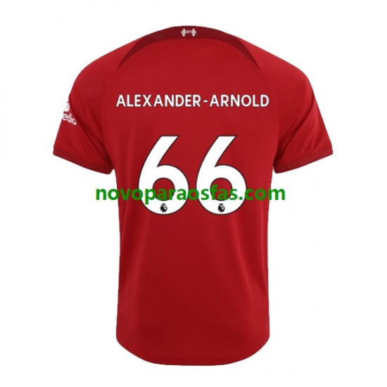 Camisolas Liverpool Alexander-Arnold 66 Homem Casa 2022-2023 Manga Curta
