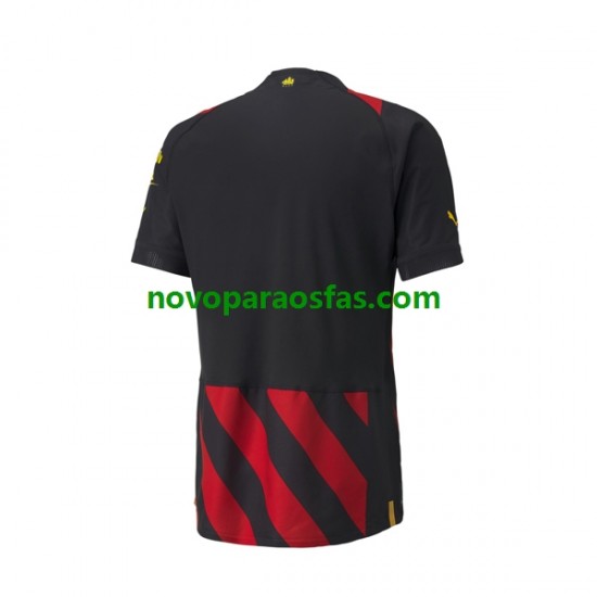 Camisolas Manchester City Homem Visitante 2022-2023 Manga Curta