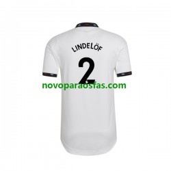Camisolas Manchester United Victor Lindelof 2 Homem Visitante 2022-2023 Manga Curta