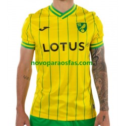 Camisolas Norwich City Homem Casa 2022-2023 Manga Curta