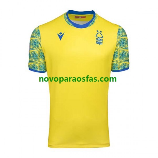Camisolas Nottingham Forest Homem Visitante 2022-2023 Manga Curta