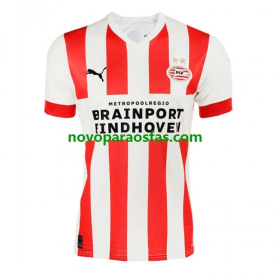 Camisolas PSV Eindhoven Homem Casa 2022-2023 Manga Curta