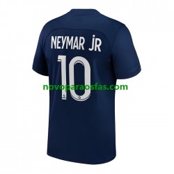 Camisolas Paris Saint-Germain Neymar Jr 10 Homem Casa 2022-2023 Manga Curta